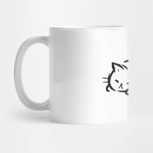 Cat Doodle,Sleepy Kitty Mug